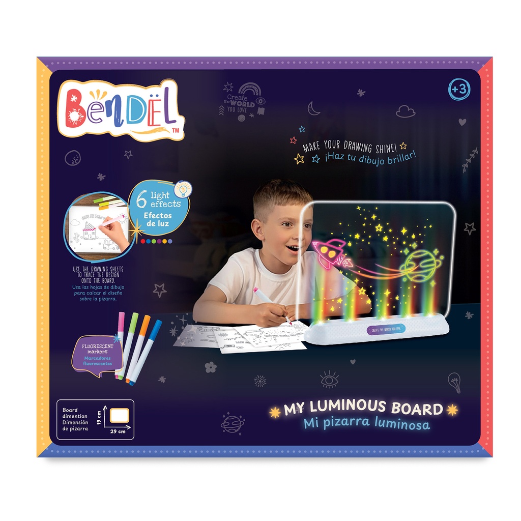 [BD029] Pizarra Luminosa 3D