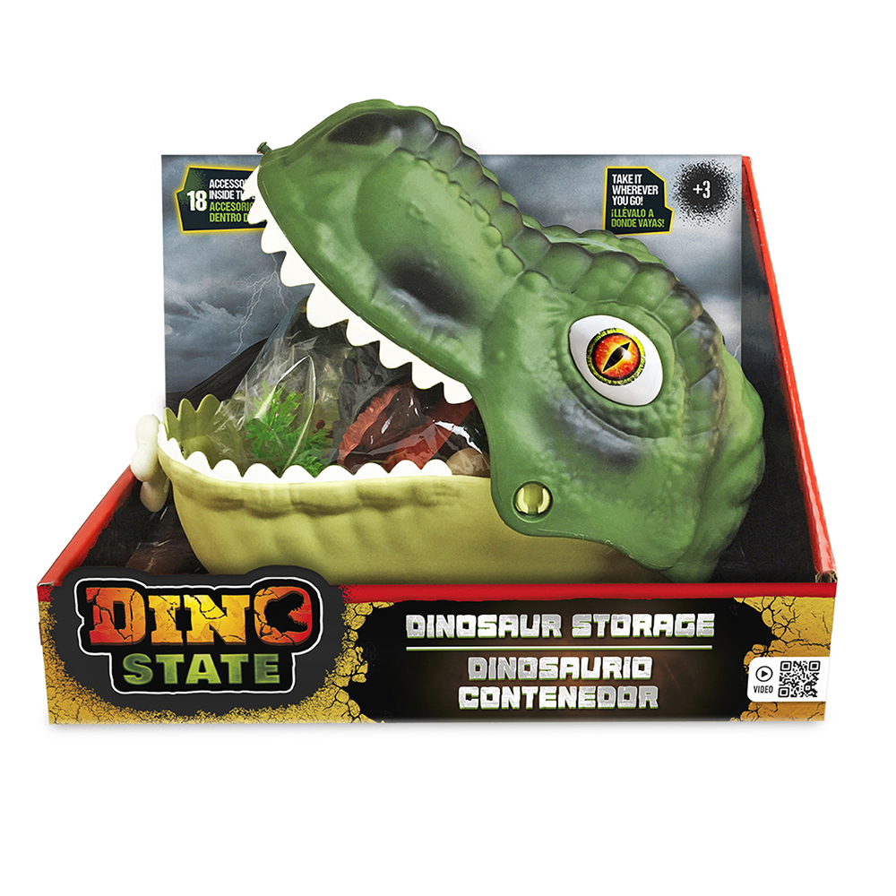 [DS019] Caja organizadora Cabeza de Dinosaurio