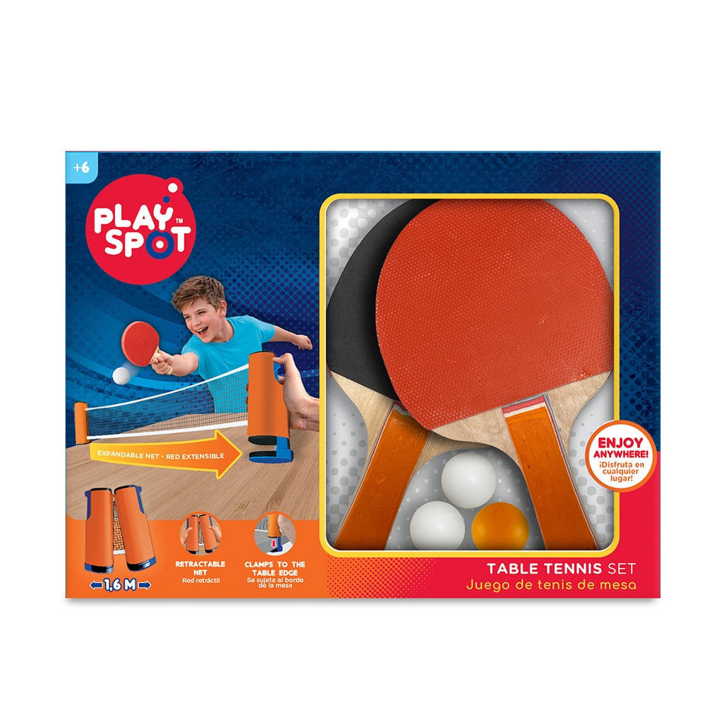 [PL54-2] Set de Ping Pong con red retractil