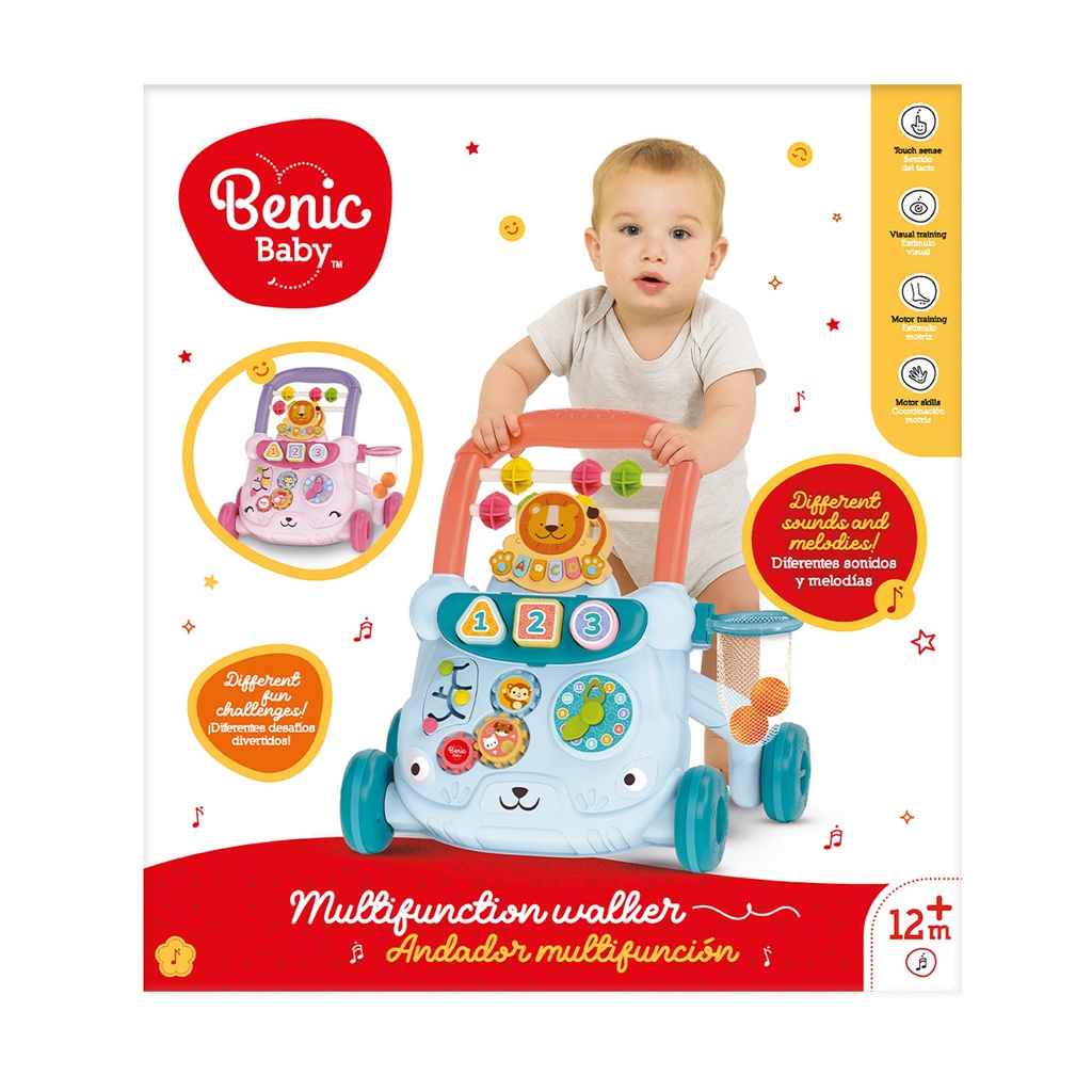 [BB203-C] Andador multifunción (celeste)