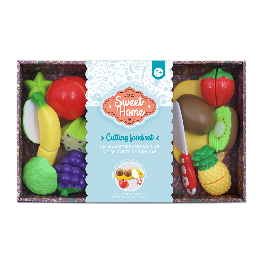[SW080-A] Set de frutas para cortar