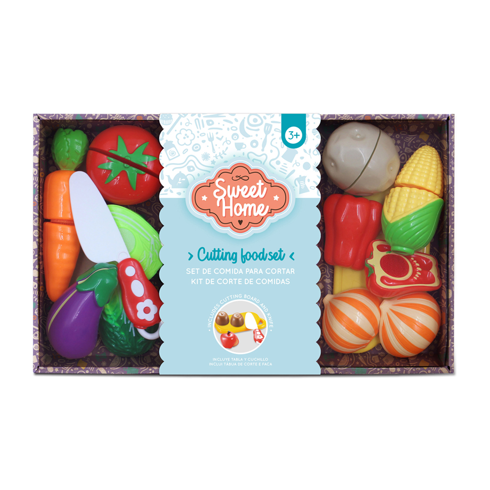 [SW080-B] Set de verduras para cortar