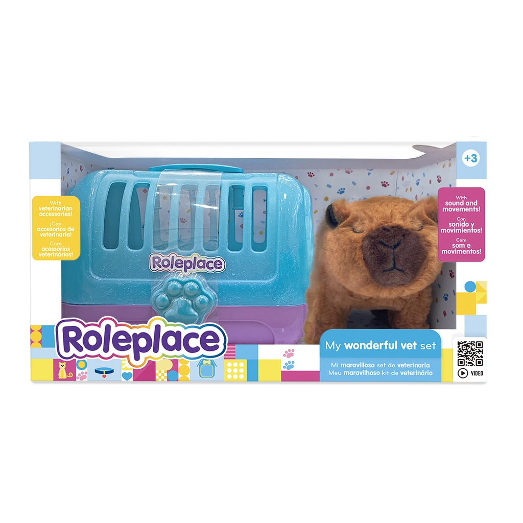 [RL18-E] Mi mascota con set veterinario