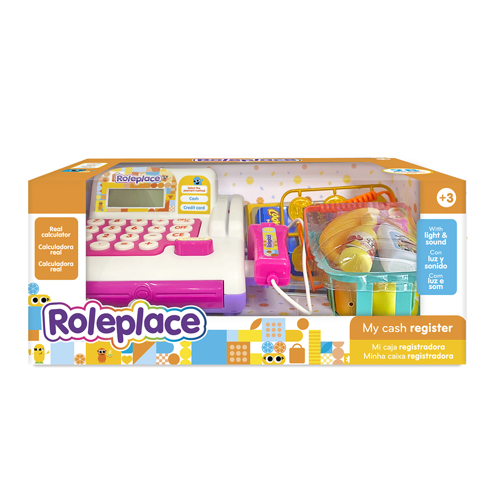 [RL04-B] Mi caja registradora (rosa)