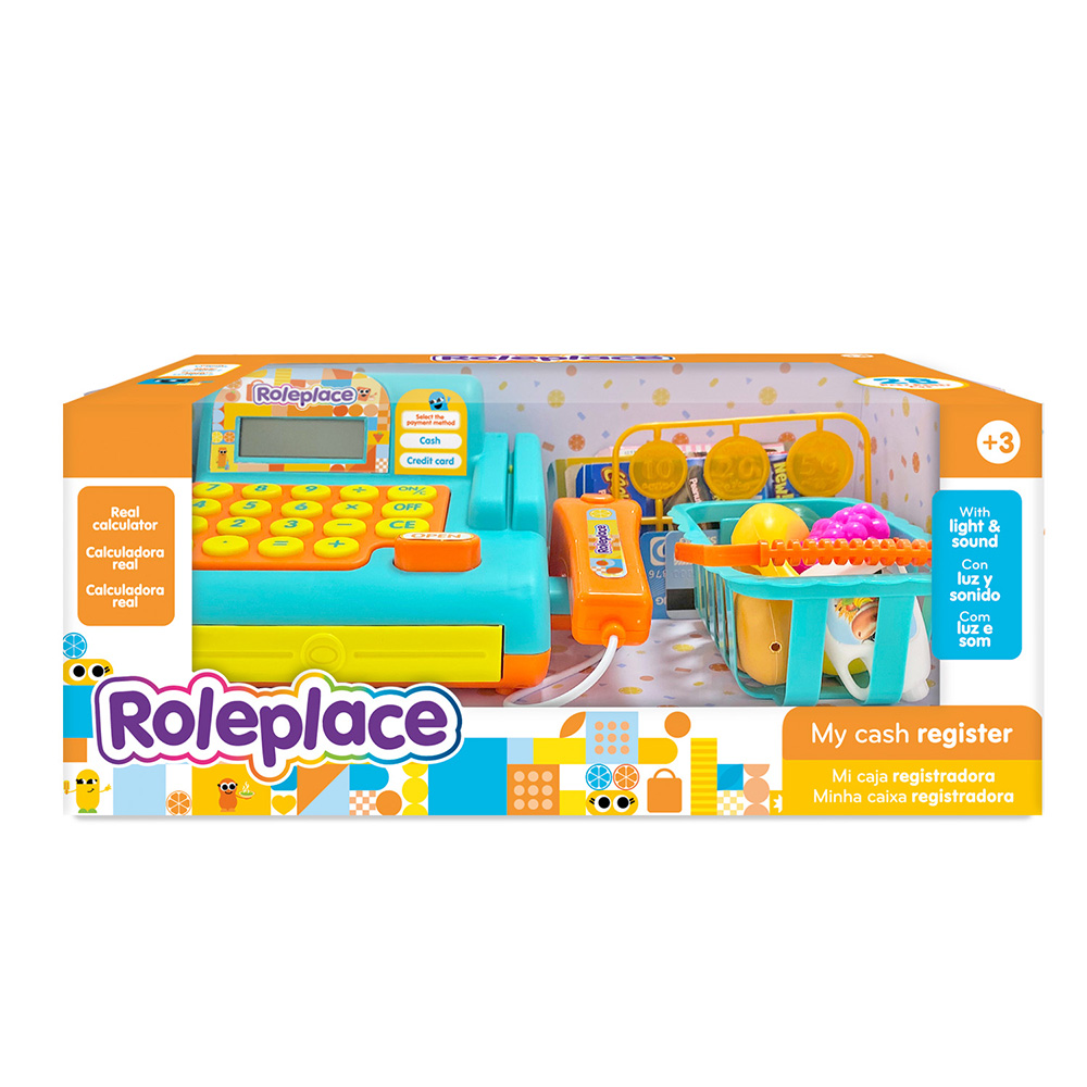 [RL04-A] Mi caja registradora (celeste)