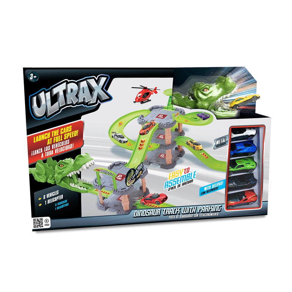 [UL036] Pista de dinosaurio con lanzador