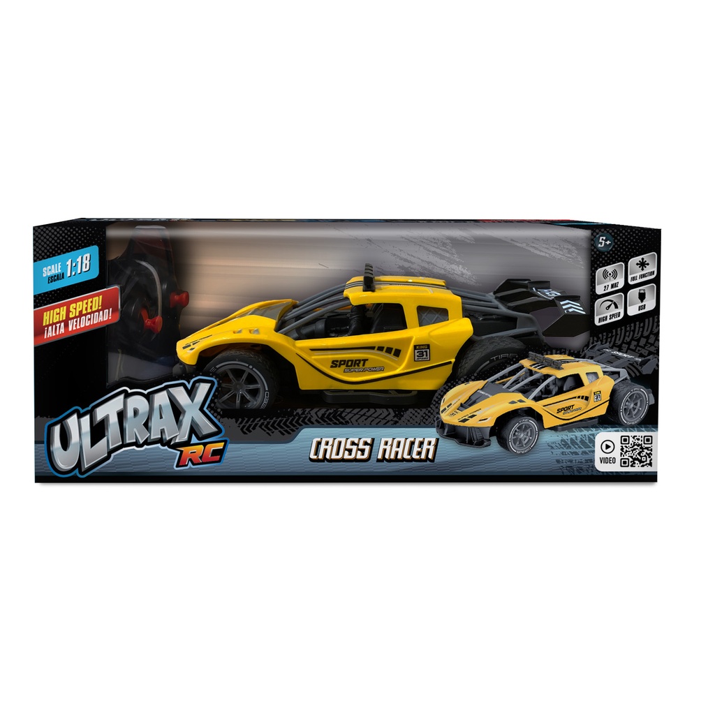 [UL065-A] Cross Racer (amarillo)