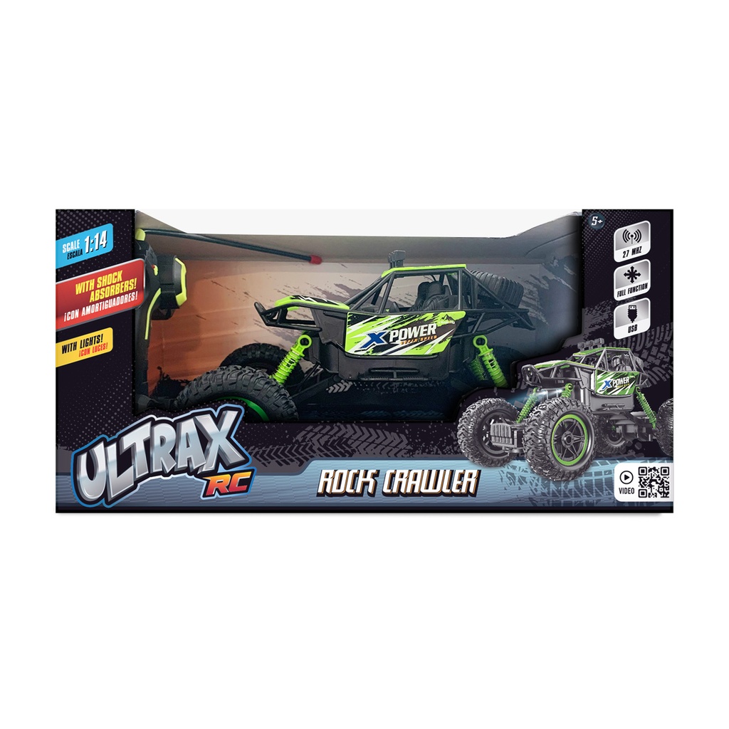 [UL070-A] Rock Crawler (verde)
