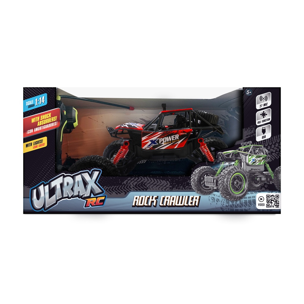 [UL070-B] Rock Crawler (rojo)